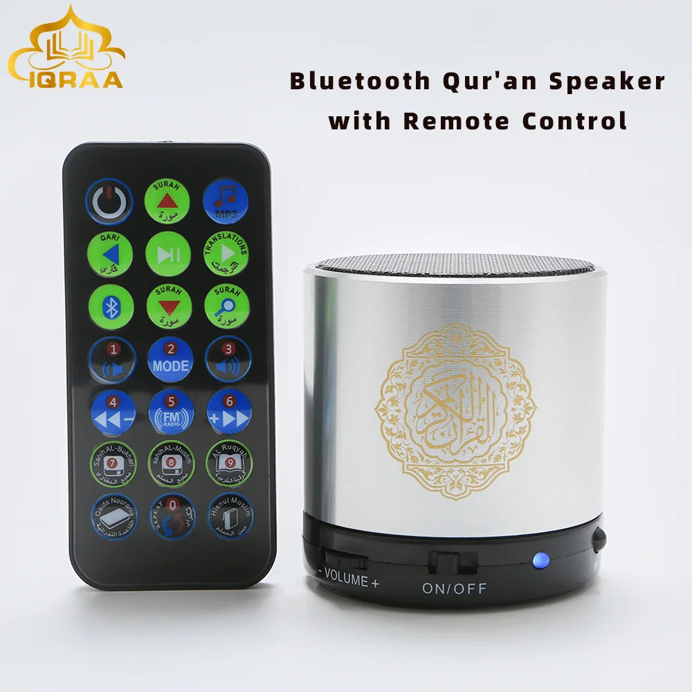 Muslim Bluetooth Quran Speaker APP Control Coran Lamp Speakers for Gift Veilleuse Cranique