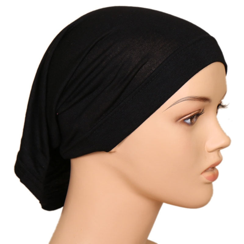 Fashion Women Solid Chiffon Headscarf Ready To Wear Instant Hijab Scarf Muslim Shawl Islamic Hijabs Arab Wrap Head Scarves