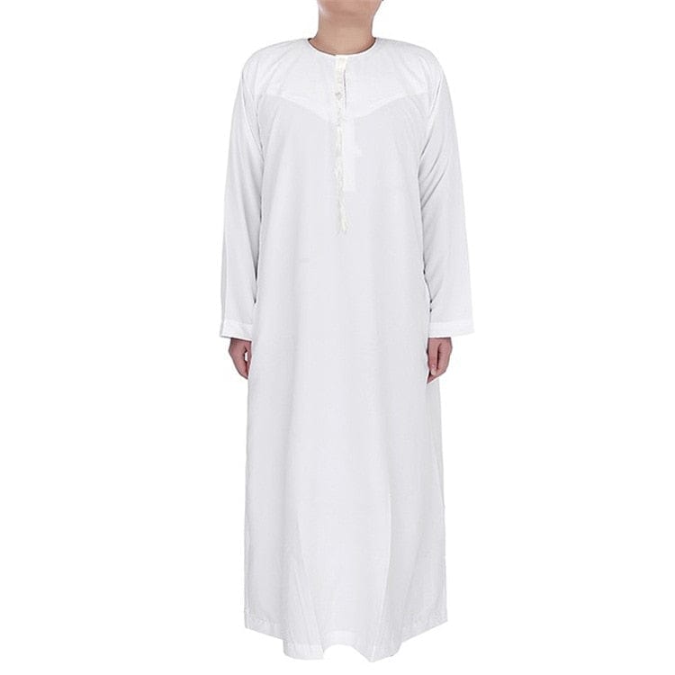 Thobe For Men Qamis Jalabiya Robes Muslim Fashion Clothes Kaftan Dress