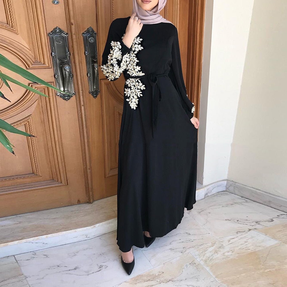 Long Designer Hijab Dress