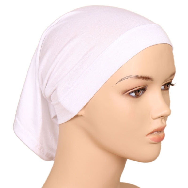 Fashion Women Solid Chiffon Headscarf Ready To Wear Instant Hijab Scarf Muslim Shawl Islamic Hijabs Arab Wrap Head Scarves