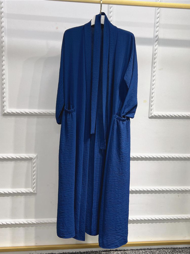 Long Dress Lace-up Abayas