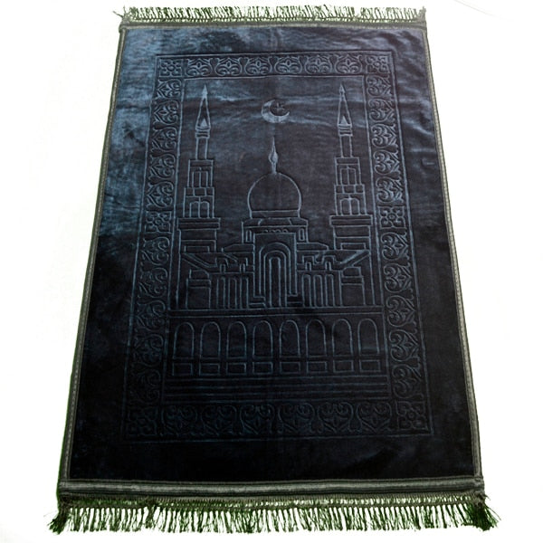 Non-slip Muslim Prayer Mat Carpet Retro Model Islam