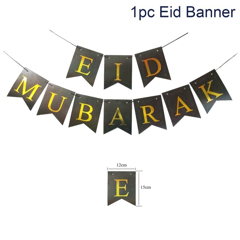 EID Mubarak Table Runner Ramadan Decoration For Home Tablecloth Ramadan Kareem Eid Al Adha Gifts Islamic Muslim Party Decoration