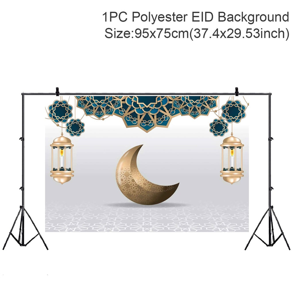 EID Mubarak Table Runner Ramadan Decoration For Home Tablecloth Ramadan Kareem Eid Al Adha Gifts Islamic Muslim Party Decoration