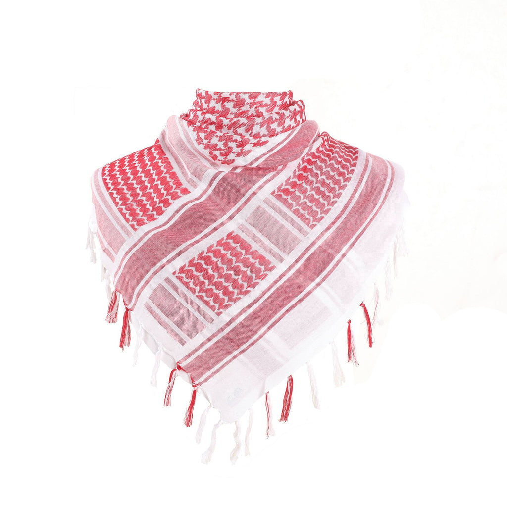 Army Military Tactical Keffiyeh Shemagh Arab Scarf Shawl Neck Cover Head Wrap 100% Cotton Winter Scarves