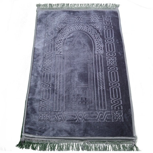 Non-slip Muslim Prayer Mat Carpet Retro Model Islam