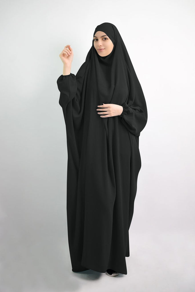 Eid Hooded Muslim Women Hijab Dress Prayer Garment Jilbab Abaya Long Khimar Full Cover Ramadan Gown Abayas Islamic Clothes Niqab